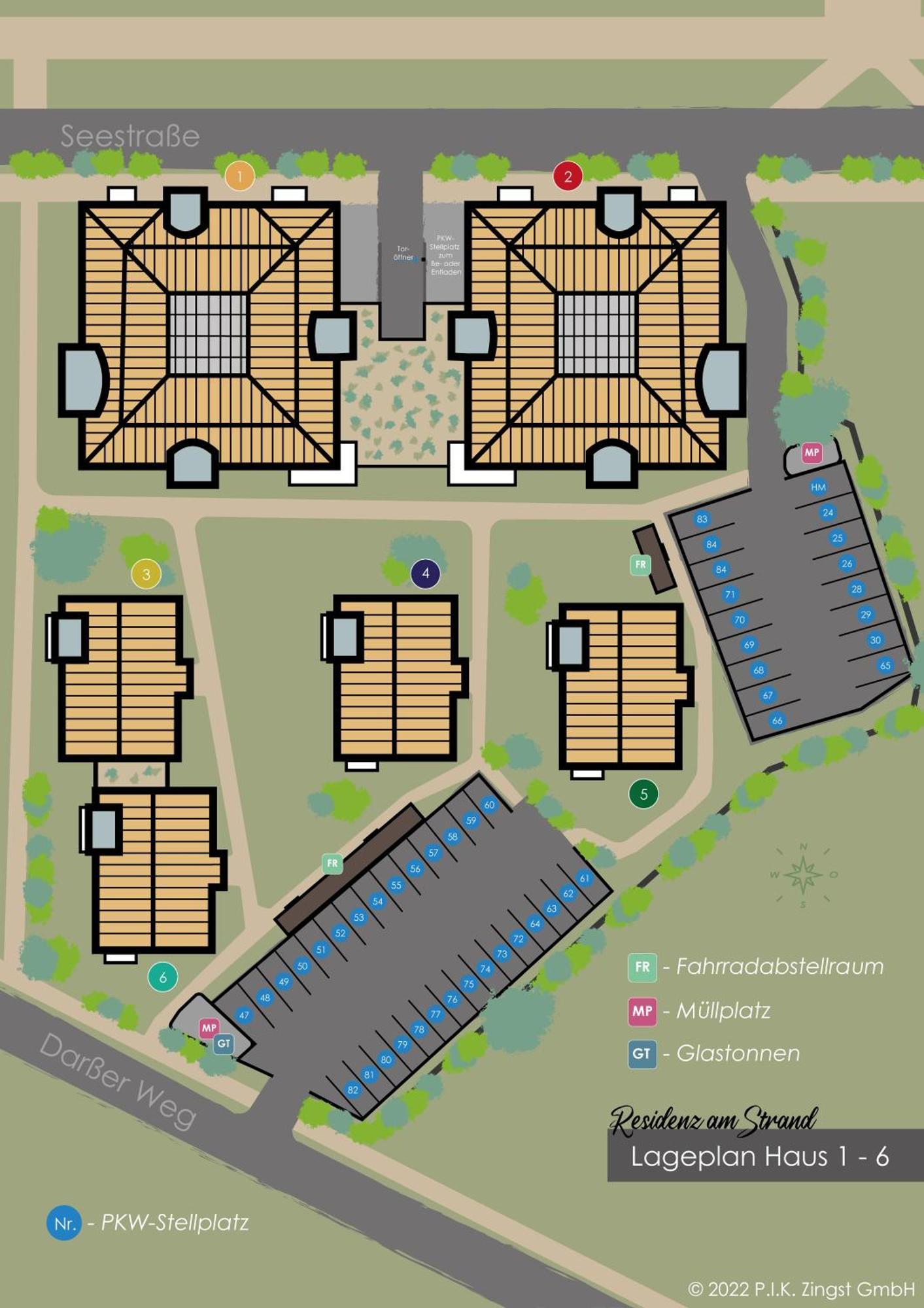Residenz Am Strand Wohnung 2-43 Zingst Exteriér fotografie